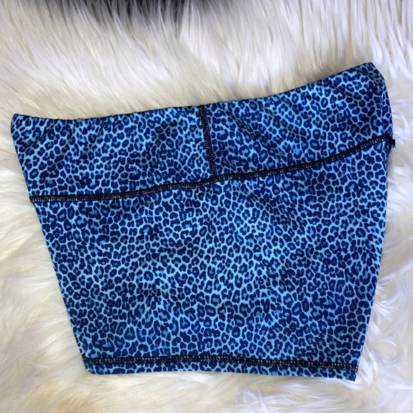 FLEO HTF Rawr 🐾 GWPL Collab Blue Cheetah Shorts M - Picture 6 of 10